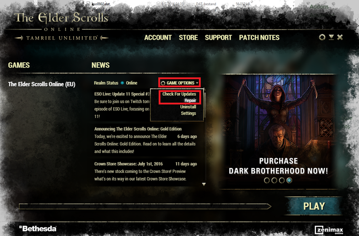 ESO Forums will not load (solved) - Lucky Maniacs